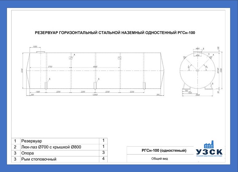 Типовой проект пожарные резервуары